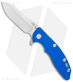 Hinderer Knives XM-18 3.0 Skinner Tri-Way Knife Blue G-10 (Stonewash)