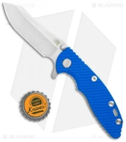 Hinderer Knives XM-18 3.0 Skinner Tri-Way Knife Blue G-10 (Stonewash) -Knife Sale Shop Hinderer Knives XM 18 3.0 Skinner Tri Way Blue G 10 SW BHQ 122275 jr bottlecap