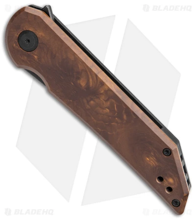 Jake Hoback Radford Frame Lock Knife Golden Dragon Juma (3.5" Black Stonewash) 4 Jake Hoback Radford Frame Lock Knife Golden Dragon Juma (3.5" Black Stonewash) - Image 2