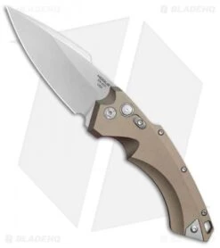 Hogue Knives EX-A05 Spear Point Automatic Knife FDE (4" Stonewash) 34514