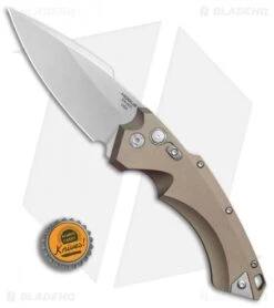 Hogue Knives EX-A05 Spear Point Automatic Knife FDE (4" Stonewash) 34514 10 Hogue Knives EX-A05 Spear Point Automatic Knife FDE (4" Stonewash) 34514 -Knife Sale Shop Hogue Auto FDE Spear Point plain BHQ 80667 er bottlecap