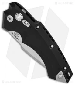 Hogue Knives EX-A05 Spear Point Automatic Knife Black (3.5" Stonewash) 34530 -Knife Sale Shop Hogue Automatic Black spear point tumble BHQ 80668 er spine