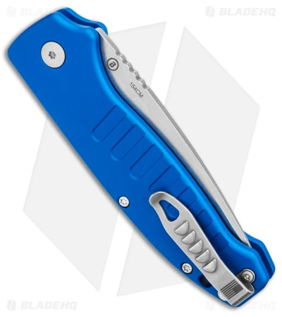 Hogue Ballista Drop Point Automatic Knife Matte Blue (3.5" Tumbled) 64133 5 Hogue Ballista Drop Point Automatic Knife Matte Blue (3.5" Tumbled) 64133 - Image 3