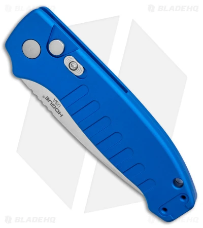 Hogue Ballista Drop Point Automatic Knife Matte Blue (3.5" Tumbled) 64133 4 Hogue Ballista Drop Point Automatic Knife Matte Blue (3.5" Tumbled) 64133 - Image 2