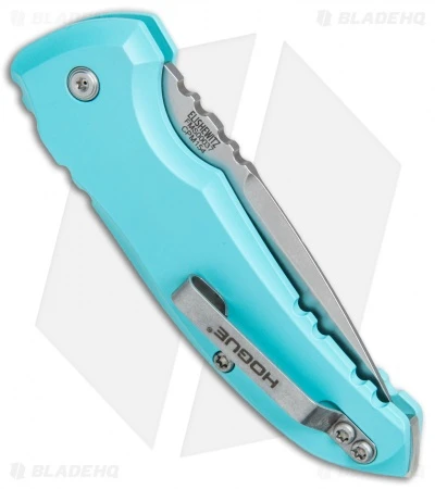 Hogue Knives A01 Microswitch Automatic Knife Aqua Blue (2.6" Stonewash) 24113 5 Hogue Knives A01 Microswitch Automatic Knife Aqua Blue (2.6" Stonewash) 24113 - Image 3