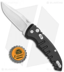 Hogue Knives A01 Microswitch Automatic Knife Black (2.6" Stonewash) 24110 -Knife Sale Shop Hogue Knives A01 Microswitch Auto Black SW 24110 BHQ 78158 jr bottlecap