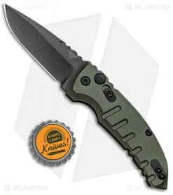 Hogue Knives A01 Microswitch Automatic Knife OD Green (2.6" Black) 24111 9 Hogue Knives A01 Microswitch Automatic Knife OD Green (2.6" Black) 24111 -Knife Sale Shop Hogue Knives A01 Microswitch Auto OD Green Black 24111 BHQ 95382 jr bottlecap