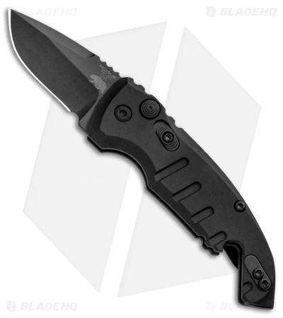 Hogue Knives CA Legal A01 Microswitch Automatic Knife Black (1.8" Black) 3 Hogue Knives CA Legal A01 Microswitch Automatic Knife Black (1.8" Black)