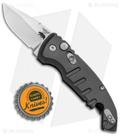 Hogue Knives CA Legal A01 Microswitch Automatic Knife Gray (1.8" Stonewash) -Knife Sale Shop Hogue Knives CA Legal A01 Microswitch Auto Gray Bottle Opener SW 24122 BHQ 92705 jr bottlecap