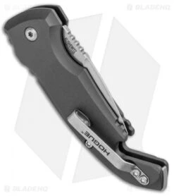 Hogue Knives CA Legal A01 Microswitch Automatic Knife Gray (1.8" Stonewash) -Knife Sale Shop Hogue Knives CA Legal A01 Microswitch Auto Gray Bottle Opener SW 24122 BHQ 92705 jr side