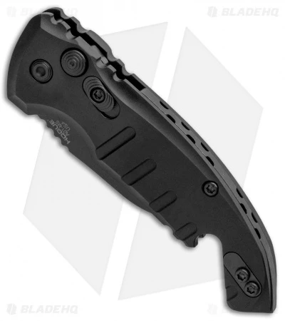 Hogue Knives CA Legal A01 Microswitch Wharncliffe Automatic Knife (1.8" Black) 4 Hogue Knives CA Legal A01 Microswitch Wharncliffe Automatic Knife (1.8" Black) - Image 2