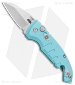 Hogue Knives CA Legal A01 Microswitch Wharncliffe Automatic Knife Aqua (1.8" SW)