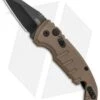 Hogue Knives CA Legal A01 Microswitch Wharncliffe Auto Knife FDE (1.8" Black)