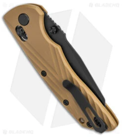 Hogue Knives Deka MagnaCut Wharncliffe Knife FDE Tan Polymer (3.25" Cerakote) -Knife Sale Shop Hogue Knives Deka MagnaCut Wharncliffe FDE Tan Polymer Black BHQ 140225 jr side