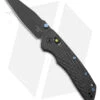 Hogue Knives Deka Wharncliffe Knife Black Carbon Fiber (3.25" Black DLC 20CV) 1 Hogue Knives Deka Wharncliffe Knife Black Carbon Fiber (3.25" Black DLC 20CV) -Knife Sale Shop Hogue Knives Deka Wharncliffe CF Black BHQ 176982 jr