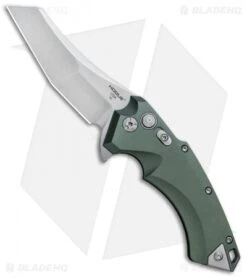Hogue Knives X5 Wharncliffe Flipper Knife OD Green (3.5" Stonewash) 34561