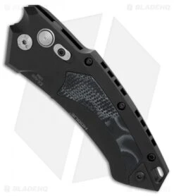 Hogue Knives EX-A05 Wharncliffe Automatic Knife Black G-Mascus (3.5" Black) 8 Hogue Knives EX-A05 Wharncliffe Automatic Knife Black G-Mascus (3.5" Black) -Knife Sale Shop Hogue Knives X A05 Wharncliffe black G mascus black BHQ 76672 er spine