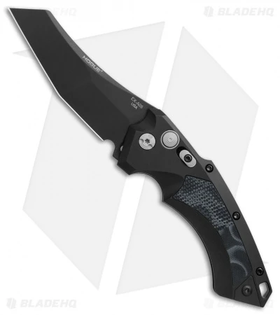 Hogue Knives EX-A05 Wharncliffe Automatic Knife Black G-Mascus (3.5" Black) 3 Hogue Knives EX-A05 Wharncliffe Automatic Knife Black G-Mascus (3.5" Black)