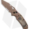 Hogue Sig K320 Scorpion AXG Tanto Knife FDE Aluminum + G-Mascus (3.5" FDE Serr) -Knife Sale Shop Hogue Sig K320 Scorpion AXG TAnto FDE Aluminum G Mascus FDE Serr BHQ 140233 jr