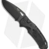 Hogue Sig K320A Nitron Automatic Knife Black Polymer Drop Point (3.5" Black) -Knife Sale Shop Hogue Sig K320A Tactical Auto Black Polymer DP Black BHQ 117430 jr