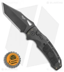 Hogue SIG K320A Tactical Automatic Knife Black Polymer Tanto (3.5 Blk) -Knife Sale Shop Hogue Sig k320A Tactical Automatic Knife Black Polymer Tanto 3.5 Blk BHQ 117429 LS Bottlecap