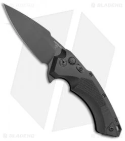 Hogue Knives X5 Tactical Flipper Knife Black G-10 Inlay (3.5" Black)