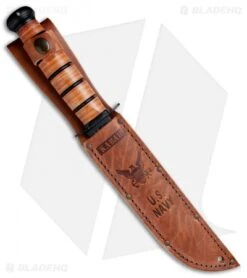 Ka-Bar Bowie Navy Operation Enduring Freedom Fixed Blade Knife (7" Black) 9170 -Knife Sale Shop Ka Bar US Navy Operation Enduring Freedom Black 9170 BHQ 80707 jr sheath