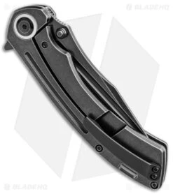 Kansept Knives Pretatout Clip Point Frame Lock Knife Black/Ti (3.6" Black SW) 8 Kansept Knives Pretatout Clip Point Frame Lock Knife Black/Ti (3.6" Black SW) -Knife Sale Shop Kansept Knives Pretatout CP Black SW BHQ 138707 jr side