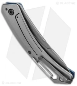 Kershaw Reverb XL Frame Lock Knife Carabiner CF/G-10 (3" Gray) 1225 -Knife Sale Shop Kersahw Reverb XL FL Carabiner CF G 10 Gray 1225 BHQ 94081 jr side