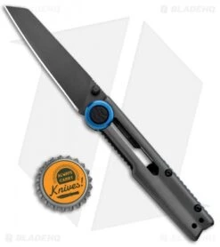 Kershaw Decibel Frame Lock Knife Gray Stainless Steel (3" Gray Ti) 2045 10 Kershaw Decibel Frame Lock Knife Gray Stainless Steel (3" Gray Ti) 2045 -Knife Sale Shop Kershaw Decibel FL Gray SS Gray Ti 2045 BHQ 94085 jr bottlecap