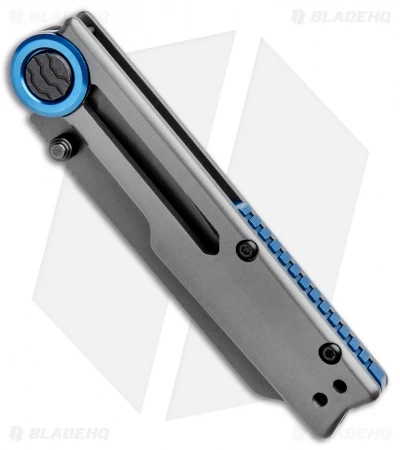 Kershaw Decibel Frame Lock Knife Gray Stainless Steel (3" Gray Ti) 2045 4 Kershaw Decibel Frame Lock Knife Gray Stainless Steel (3" Gray Ti) 2045 - Image 2