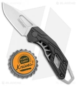 Kershaw Diode Liner Lock Knife Black FRN (1.6" Bead Blast) 1230 -Knife Sale Shop Kershaw Diode LL black FRN BB 1230 BHQ 106039 jr bottlecap