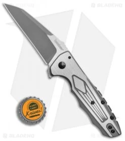 Kershaw Diskin Deadline Frame Lock Knife (3.25" Two-Tone) 1087 -Knife Sale Shop Kershaw Diskin Deadline two tone BHQ 52155 er bottlecap