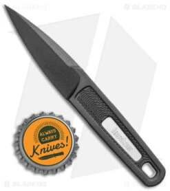 Kershaw Electron Dagger Fixed Blade Knife Black GFN (2.4" Black GFN) 1396 7 Kershaw Electron Dagger Fixed Blade Knife Black GFN (2.4" Black GFN) 1396 -Knife Sale Shop Kershaw Electron Dagger Fixed Blade Black GFN Black BHQ 139788 jr bottlecap