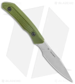 Kershaw Deschutes Caper Fixed Blade Knife Green (3.3" Stonewash) 1882 7 Kershaw Deschutes Caper Fixed Blade Knife Green (3.3" Stonewash) 1882 -Knife Sale Shop Kershaw Fixed Blade Green SW 1882 jr spine