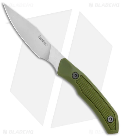Kershaw Deschutes Caper Fixed Blade Knife Green (3.3" Stonewash) 1882 3 Kershaw Deschutes Caper Fixed Blade Knife Green (3.3" Stonewash) 1882