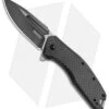 Kershaw Flourish Assisted Opening Knife Carbon Fiber/G-10 (3.5" BlackWash) 3935 -Knife Sale Shop Kershaw Flourish CF G 10 Black Wash 3935 BHQ 52176 jr 2