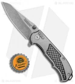Kershaw Hinderer Agile Assisted Opening Knife (2.75" Stonewash) 1558 -Knife Sale Shop Kershaw Hinderer Agile Assisted Opening SW 1558 BHQ 52169 jr bottlecap