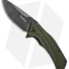 Kershaw Knockout Assisted Opening Knife OD Green (3.25" Damascus) 1870OLDAM -Knife Sale Shop Kershaw Knockout AO damascus BHQ 74791 er