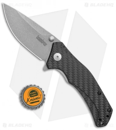 Kershaw Knockout Assisted Opening Knife Carbon Fiber (3.25" SW M390) 1870CFM390 6 Kershaw Knockout Assisted Opening Knife Carbon Fiber (3.25" SW M390) 1870CFM390 - Image 4