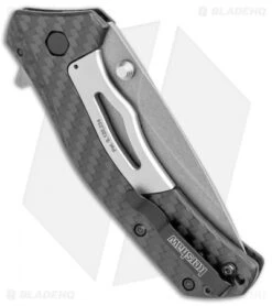 Kershaw Knockout Assisted Opening Knife Carbon Fiber (3.25" SW M390) 1870CFM390 9 Kershaw Knockout Assisted Opening Knife Carbon Fiber (3.25" SW M390) 1870CFM390 -Knife Sale Shop Kershaw Knockout Assisted Opening CF SW 1870CFM390 BHQ 109087 jr side
