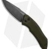 Kershaw Launch 1 Automatic Knife Olive Green Aluminum (3.4" BlackWash) 7100OLBW
