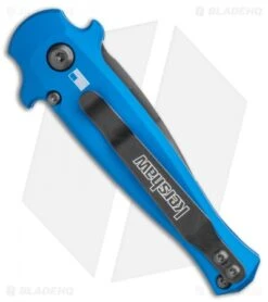Kershaw Launch 12 CA Legal Mini Stiletto Automatic Knife Blue (1.9" Black) -Knife Sale Shop Kershaw Launch 12 Mini Stiletto Automatic Knife Blue 2.5 Black 7130BLUBLK BHQ 117930 LS Side