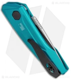 Kershaw Launch 9 Automatic Knife Teal (1.8" Working) 7250TEALSW -Knife Sale Shop Kershaw Launch 9 Auto Blue Working KER7250TEALSW BHQ 115103 jr side