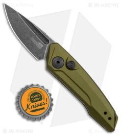 Kershaw Launch 9 Automatic Knife OD Green Aluminum (1.8" Black SW) 7250OLBW 9 Kershaw Launch 9 Automatic Knife OD Green Aluminum (1.8" Black SW) 7250OLBW -Knife Sale Shop Kershaw Launch 9 Auto OD Green Blackwash BHQ 147570 jr bottlecap