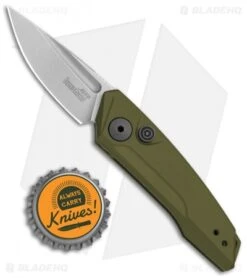 Kershaw Launch 9 Automatic Knife OD Green (1.8" Working Finish) 7250OLSW -Knife Sale Shop Kershaw Launch 9 Auto OD Green Working KER7250OLSW BHQ 113298 jr bottlecap