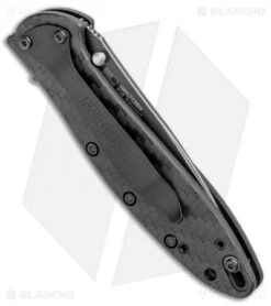 Kershaw Leek Assisted Opening Knife Carbon Fiber (3" Composite) -Knife Sale Shop Kershaw Leek Assisted Opening CF Composite 1660CFCBBW BHQ 99655 jr side