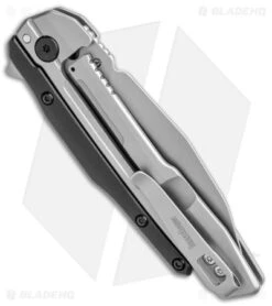 Kershaw Lithium Reverse Tanto Spring Assisted Knife Black GFN (3.25" BB) 2049 -Knife Sale Shop Kershaw Lithium Reverse Tanto SA Black GFN BB BHQ 139781 jr side