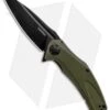 Kershaw Natrix XL Sub-Frame Lock Knife OD Green G-10 (3.75" Black) 7008OLBLK -Knife Sale Shop Kershaw Natri XL Sub FL OD Green G 10 Black 7008OLBLK BHQ 80571 jr