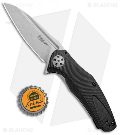 Kershaw Natrix A/O Sub-Frame Lock Knife Black G-10 (3.25" Stonewash) KS7007BK 6 Kershaw Natrix A/O Sub-Frame Lock Knife Black G-10 (3.25" Stonewash) KS7007BK - Image 4